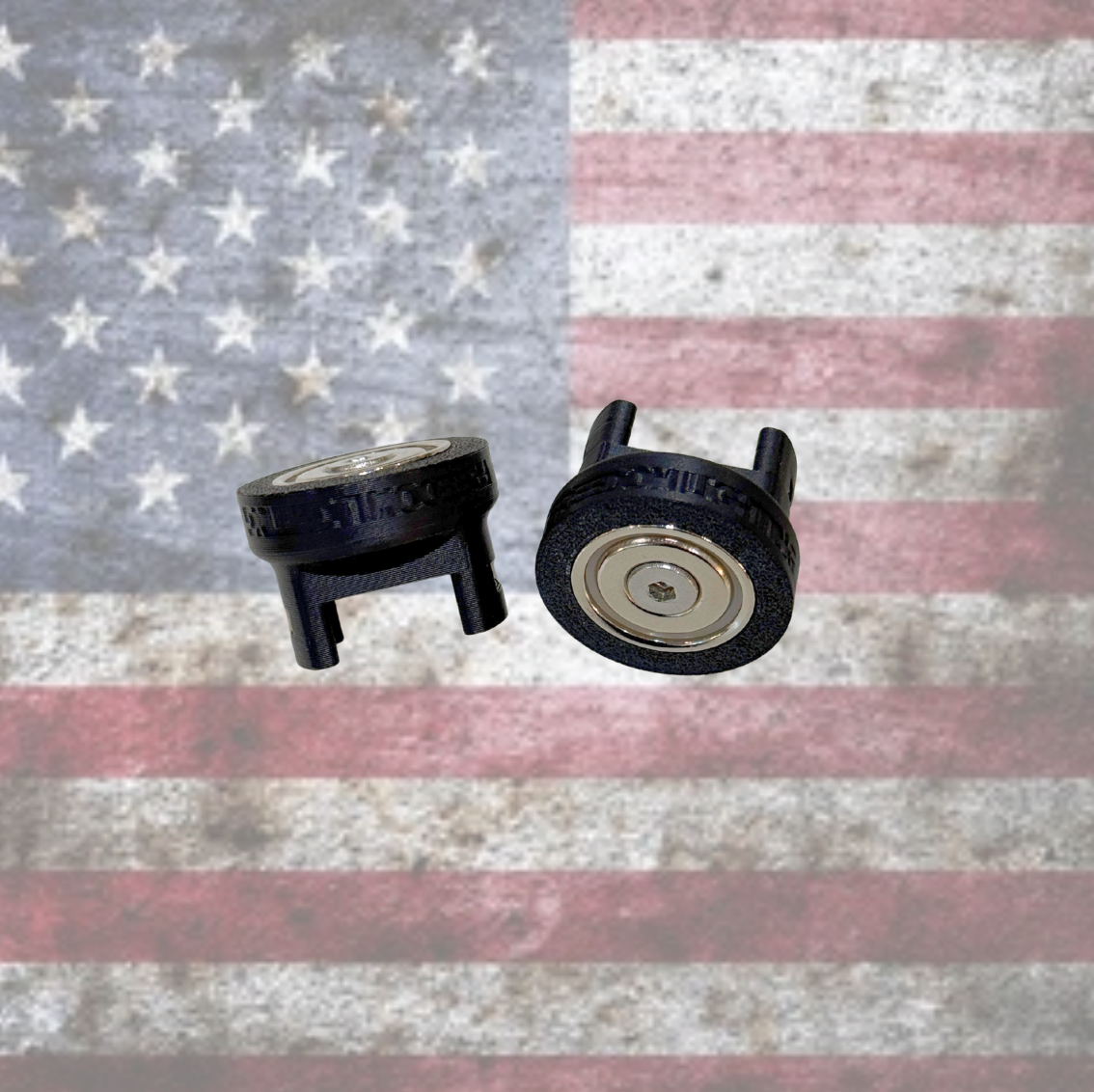 Magnetic Zip Tie Holders- 4 Pack