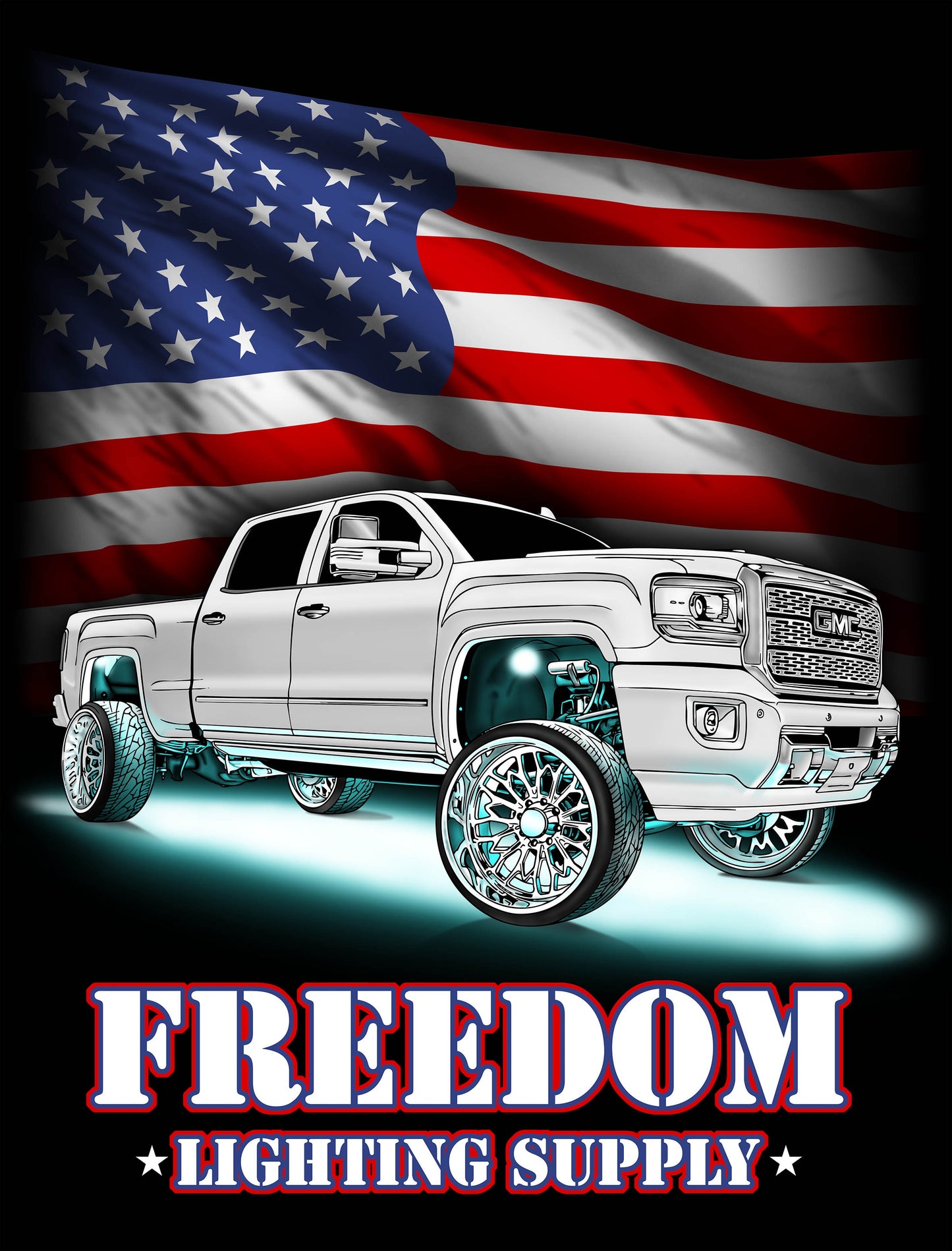 Freedom Flag - T Shirt