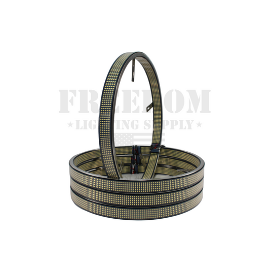 10 Row Wheel Lights - Pure White