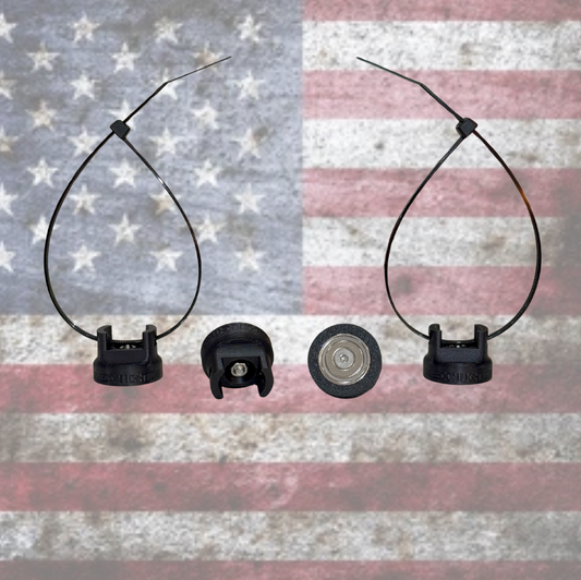 Magnetic Zip Tie Holders- 4 Pack