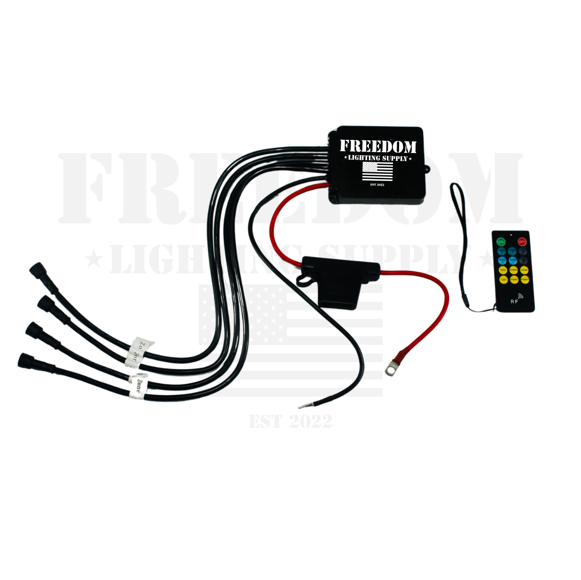 Wheel Light Control Box- Pure White