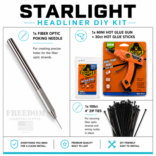 Freedom Starlight Headliner Pro Installation Kit