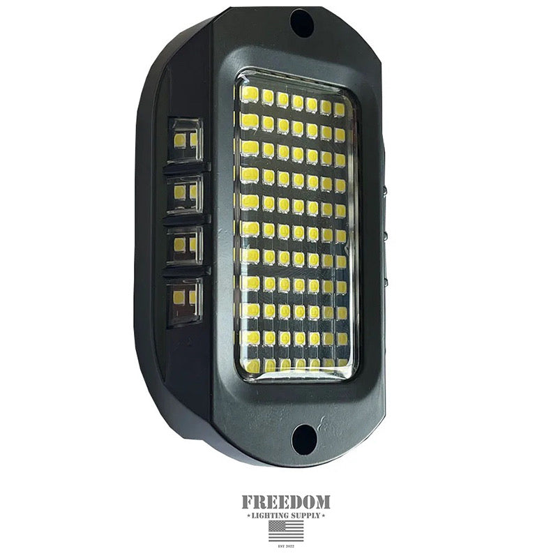 104 LED High Intensity Rock Light - Pure White